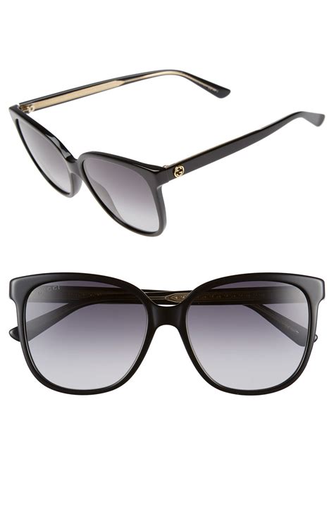 gucci 55mm sunglasses|gucci sunglasses cettire.